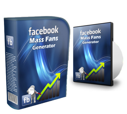Product picture Facebook Mass Fans Generator - 5,798 fans join in 5 days