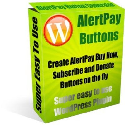 Product picture AlertPay Buttons WP Plugin Wordpress Master Resell Rights